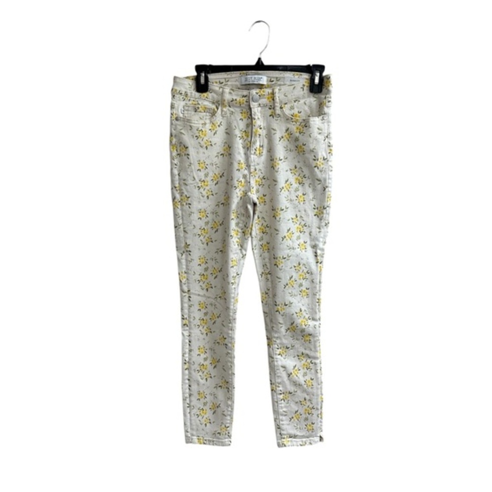 Judy Blue Floral Skinny Fit Jeans